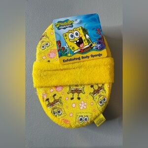 SpongeBob SquarePants Yellow Exfoliating body Sponge